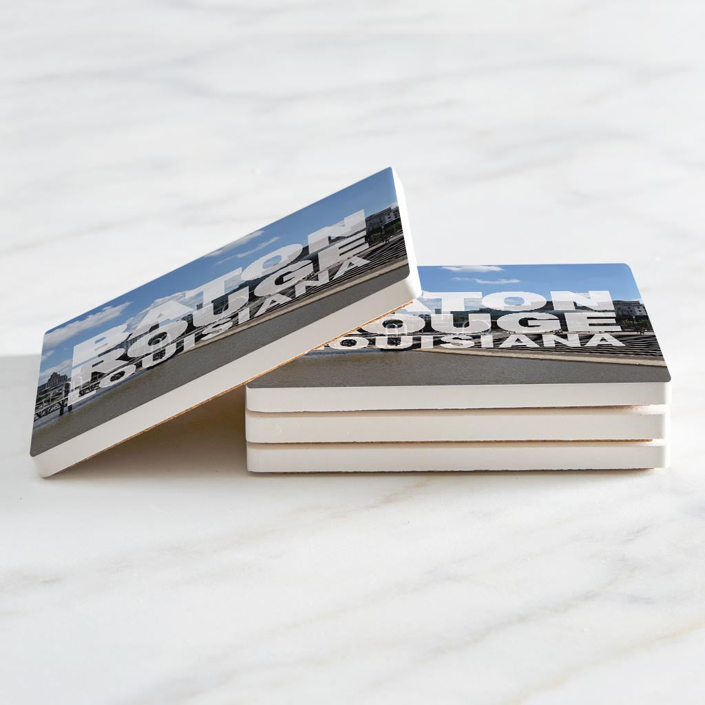 Baton Rouge Louisiana Photo | Absorbent Coasters | Set of 4 | Min 2