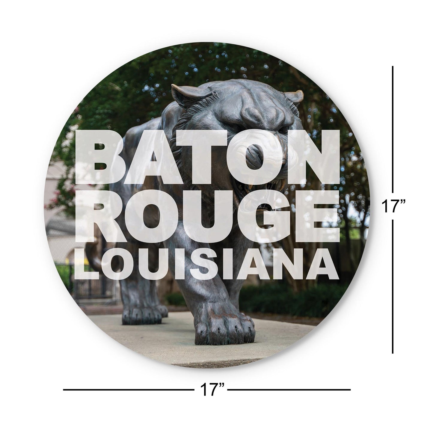 Baton Rouge Louisiana Photo | Wood Sign | Eaches | Min 1