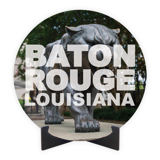 Baton Rouge Louisiana Photo | Wood Sign | Eaches | Min 1