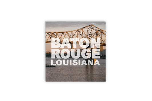 Baton Rouge Louisiana Photo | Wood Sign | Eaches | Min 2