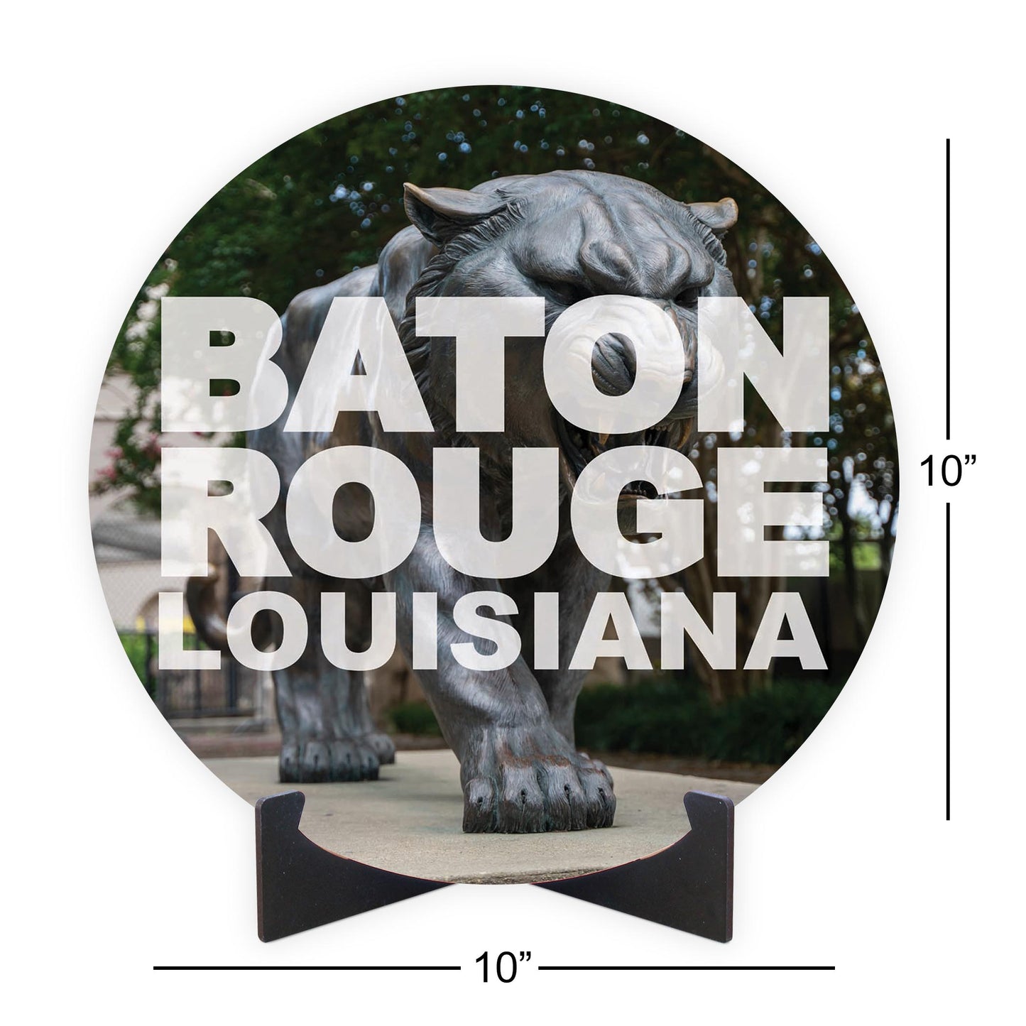 Baton Rouge Louisiana Photo | Wood Sign | Eaches | Min 1