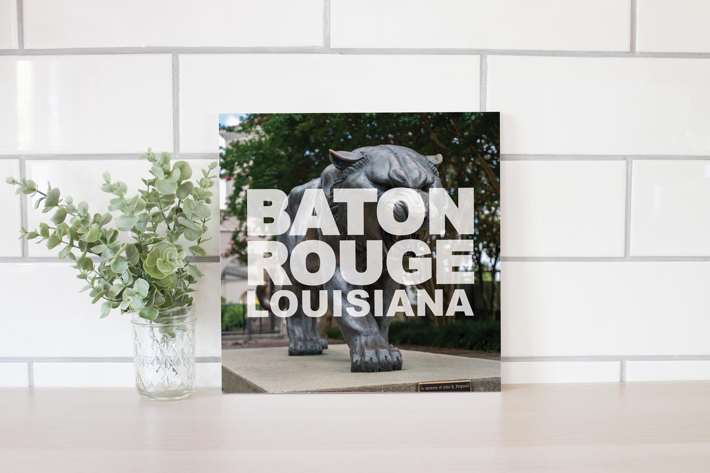 Baton Rouge Louisiana Photo | Wood Sign | Eaches | Min 2