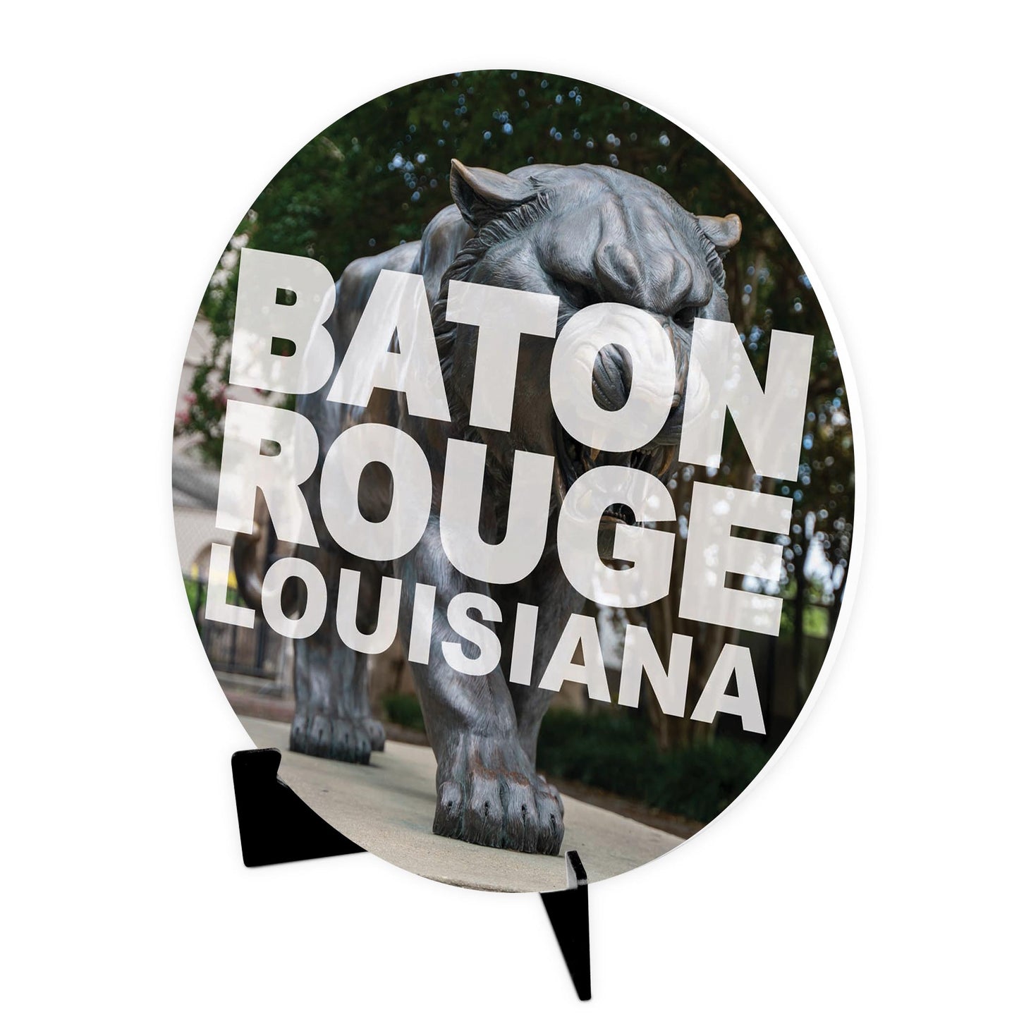 Baton Rouge Louisiana Photo | Wood Sign | Eaches | Min 1