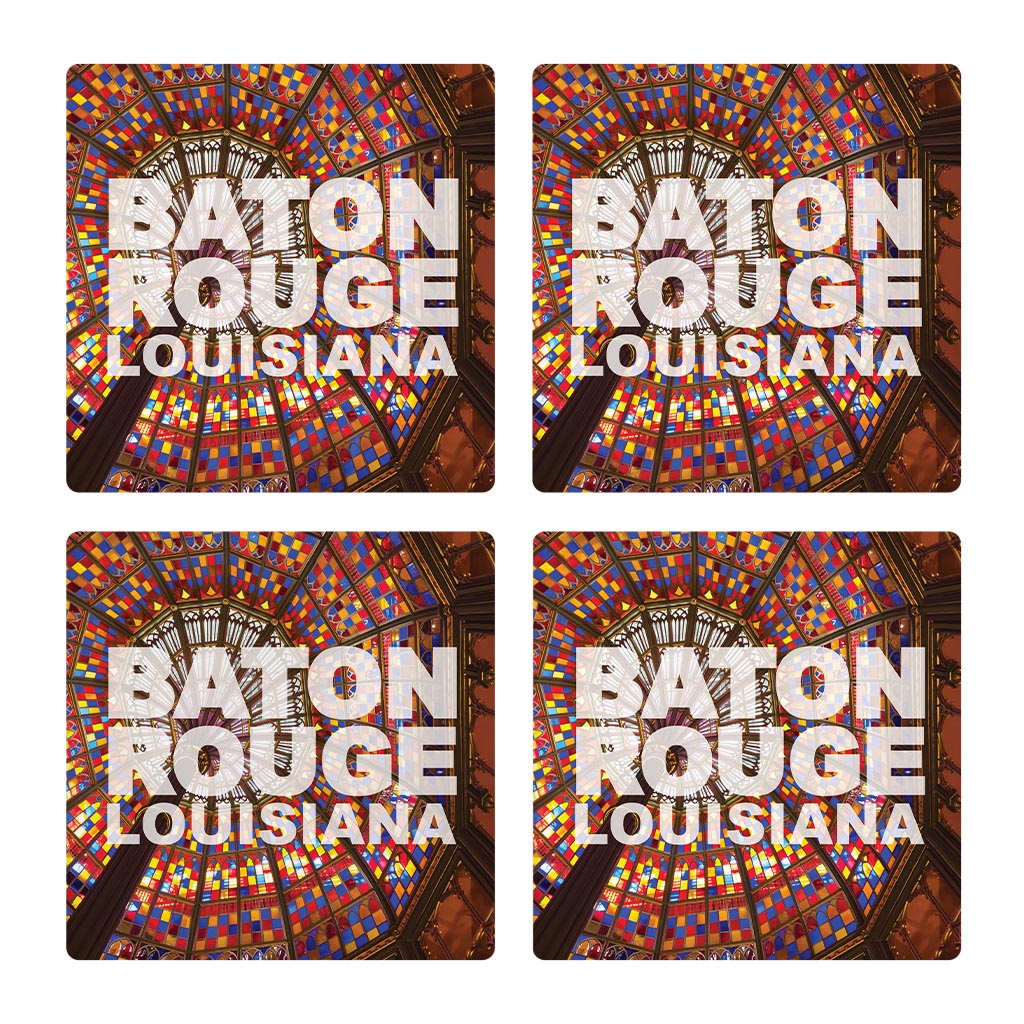 Baton Rouge Louisiana Photo | Absorbent Coasters | Set of 4 | Min 2