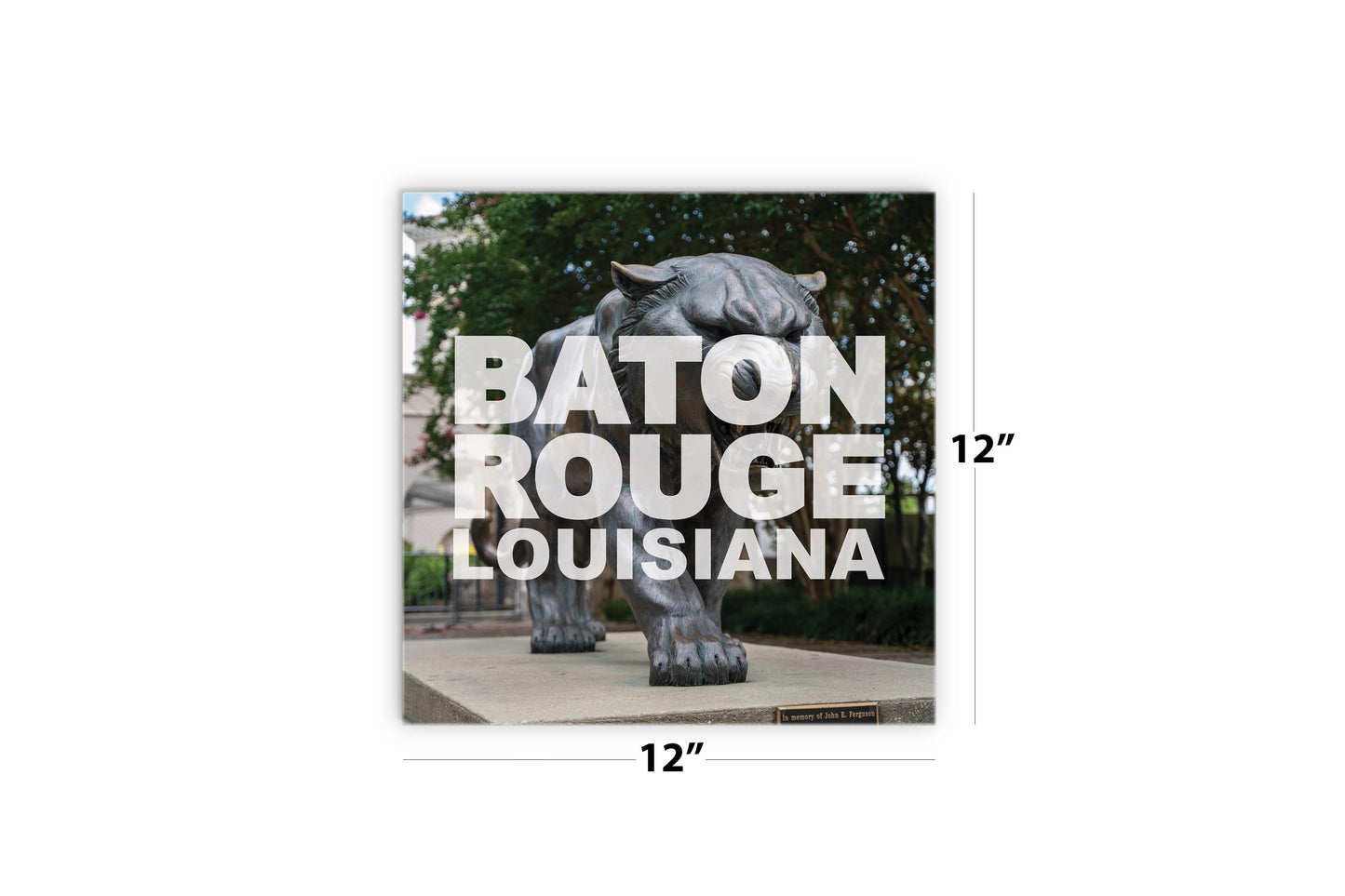 Baton Rouge Louisiana Photo | Wood Sign | Eaches | Min 2