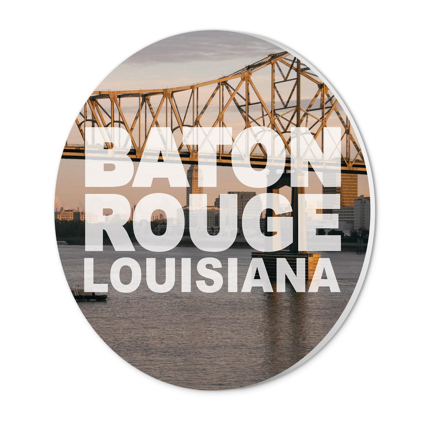 Baton Rouge Louisiana Photo | Wood Sign | Eaches | Min 1