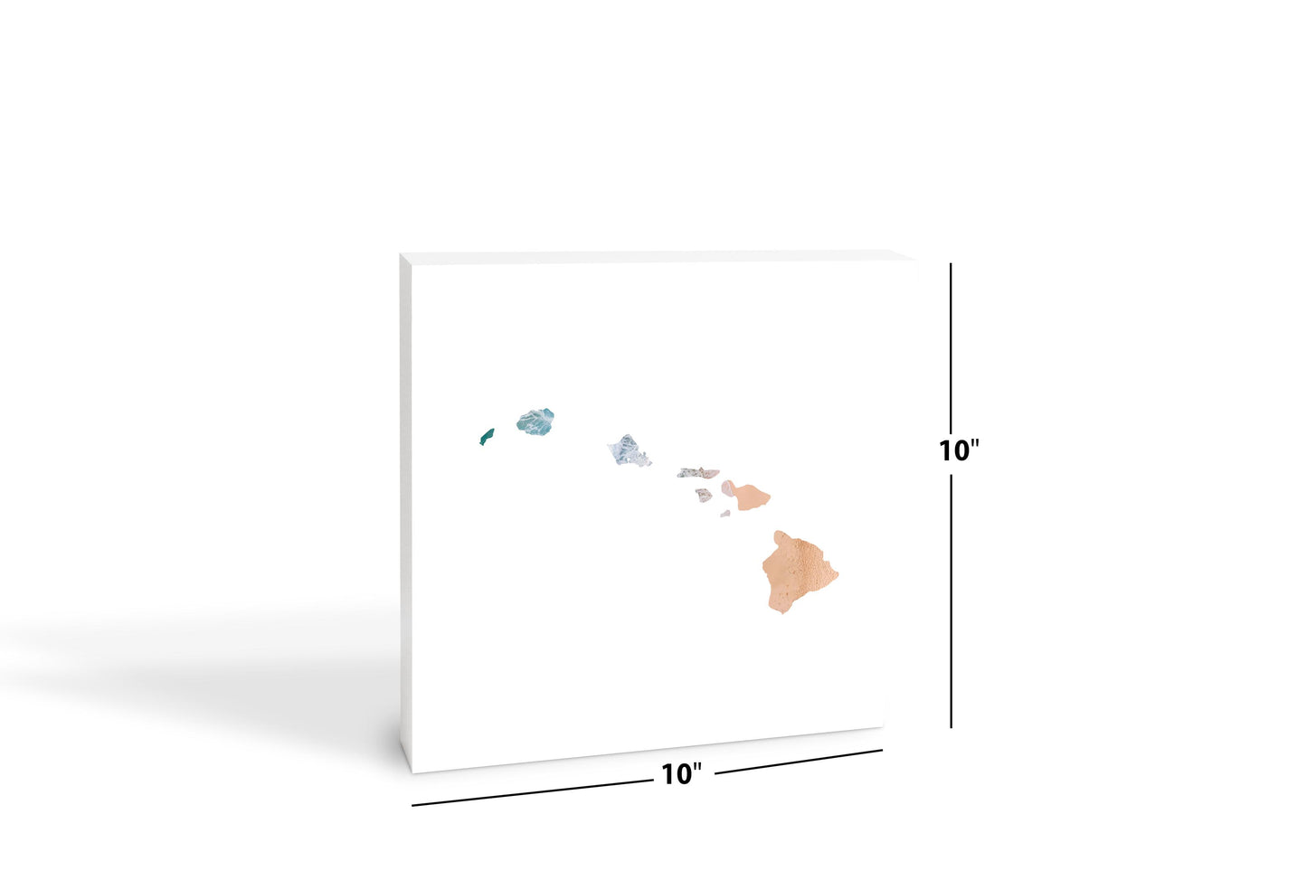 Hawaii State Shape Picture | Wood Block | Eaches | Min 2