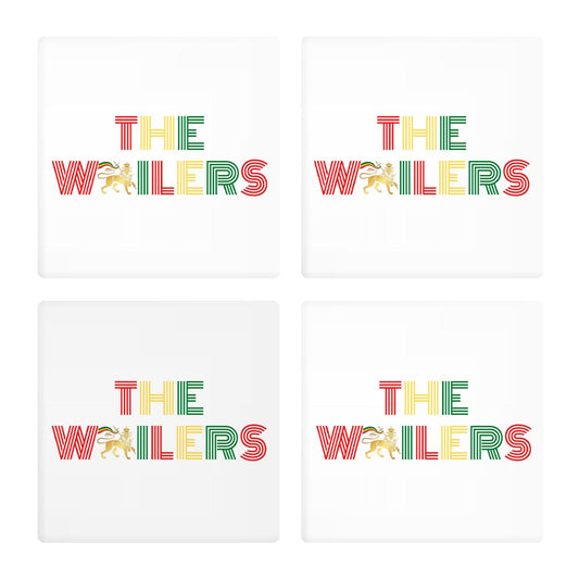 Square Coasters The Wailers Retro Set of Four | 4x4