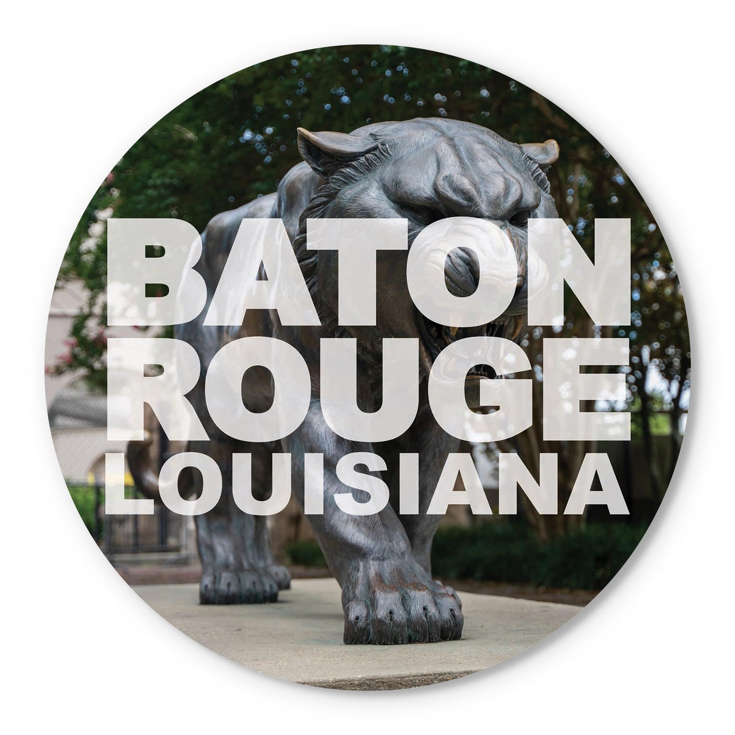 Baton Rouge Louisiana Photo | Wood Sign | Eaches | Min 1