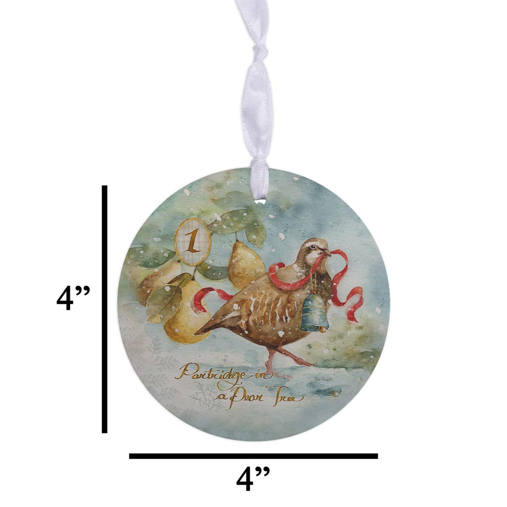 12 Days of Christmas Ornaments Full Set of 12