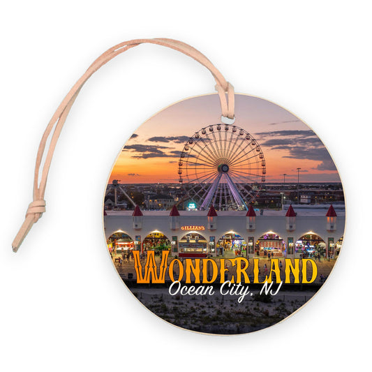 4" Round Ornament-Wonderland Ornament 2 -0