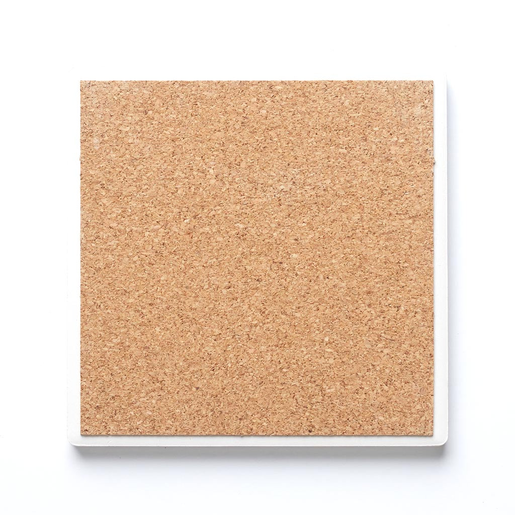 Ceramic Square Coaster-Workplace Human Capital -6