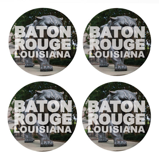 Baton Rouge Louisiana Photo | Absorbent Coasters | Set of 4 | Min 2