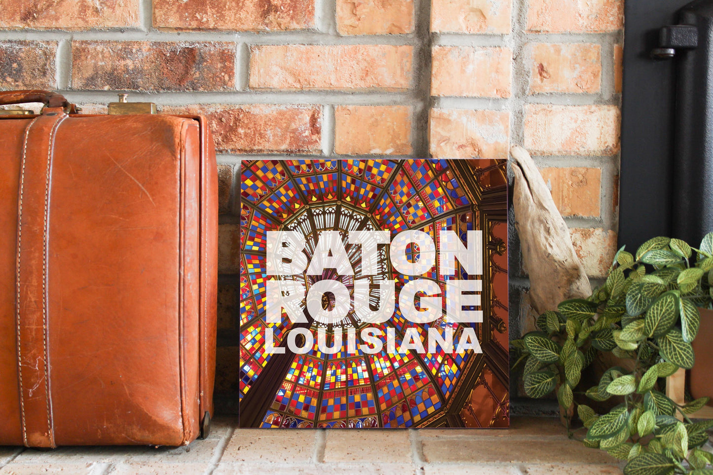 Baton Rouge Louisiana Photo | Wood Sign | Eaches | Min 2