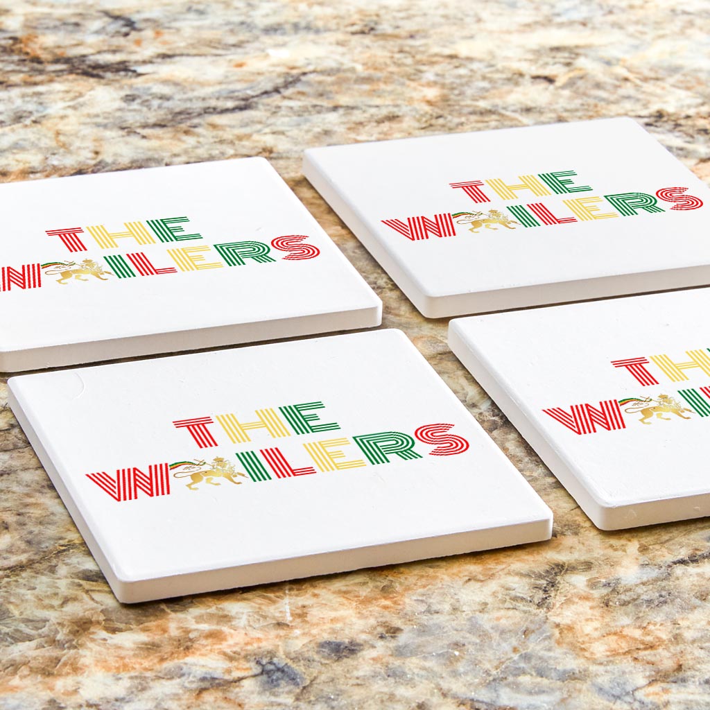 Square Coasters The Wailers Retro Set of Four | 4x4