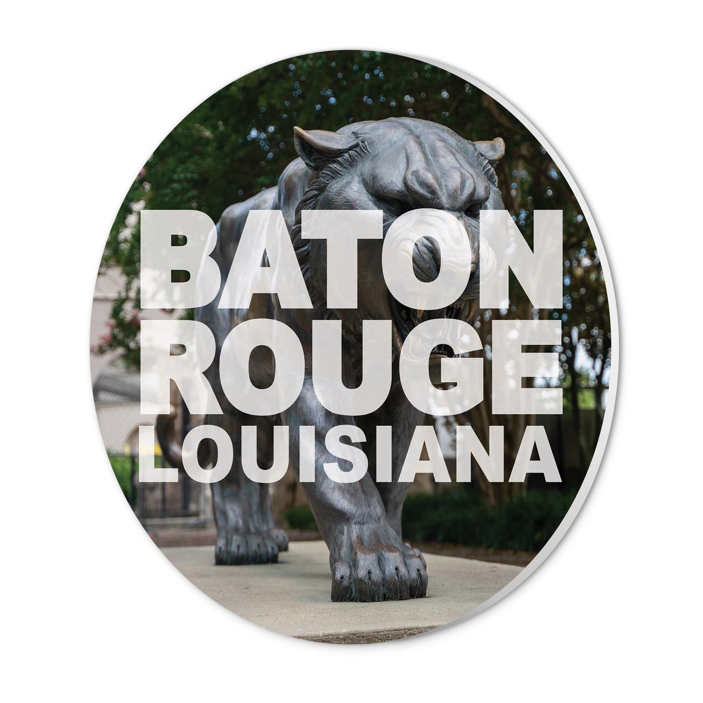 Baton Rouge Louisiana Photo | Wood Sign | Eaches | Min 1