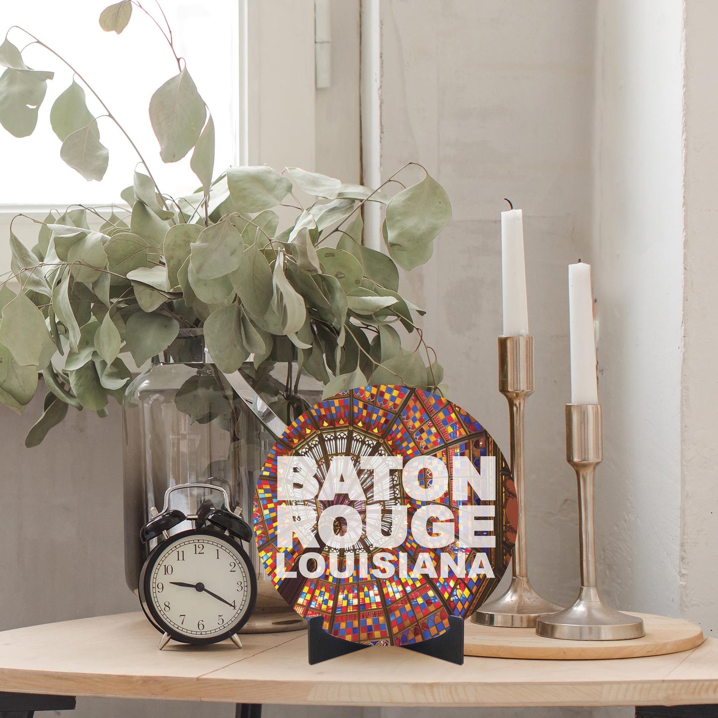 Baton Rouge Louisiana Photo | Wood Sign | Eaches | Min 1