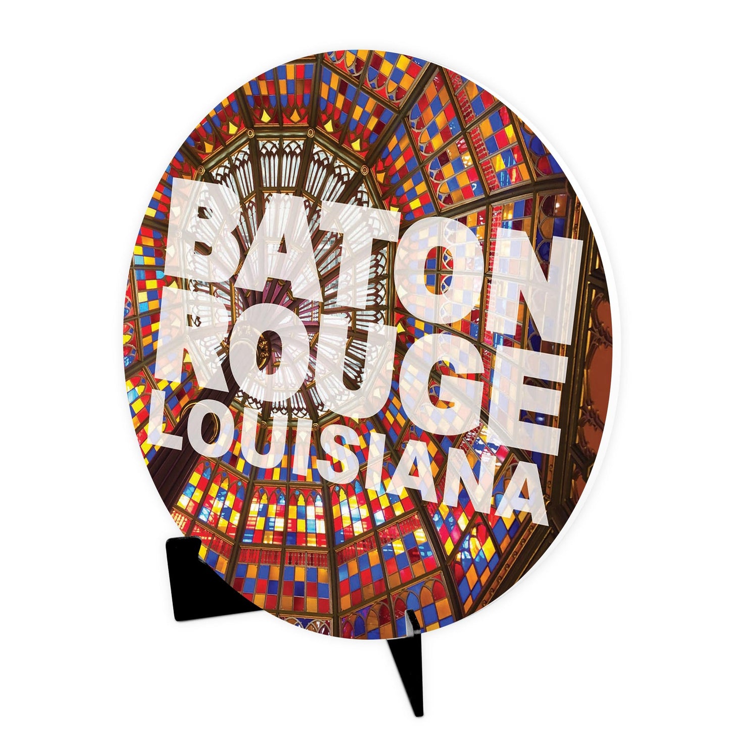 Baton Rouge Louisiana Photo | Wood Sign | Eaches | Min 1