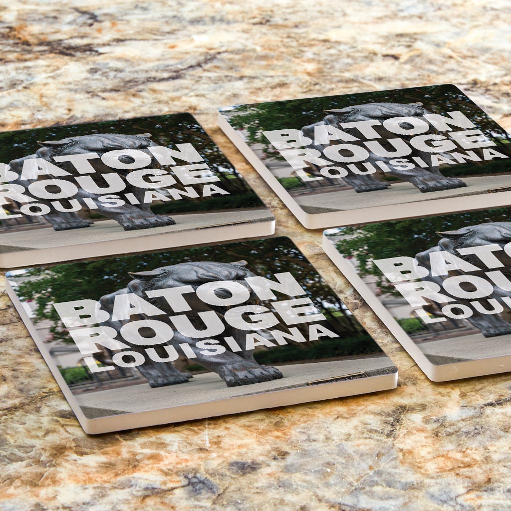 Baton Rouge Louisiana Photo | Absorbent Coasters | Set of 4 | Min 2