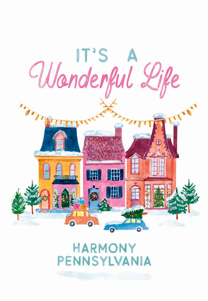 Oval Ornament-It's A Wonderful Life Harmony Pennsylvania -4