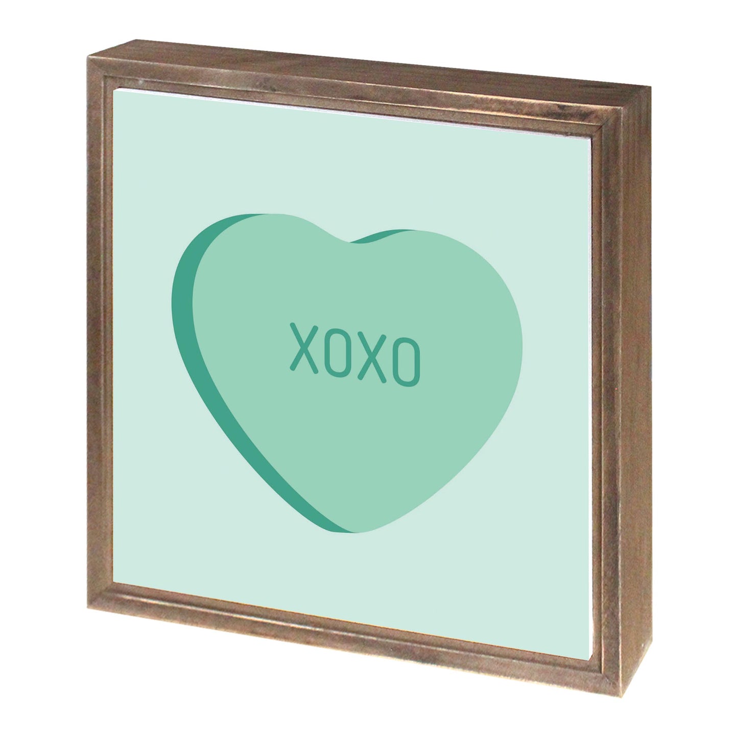 Message Hearts Xo | Wood Sign | Eaches | Min 1