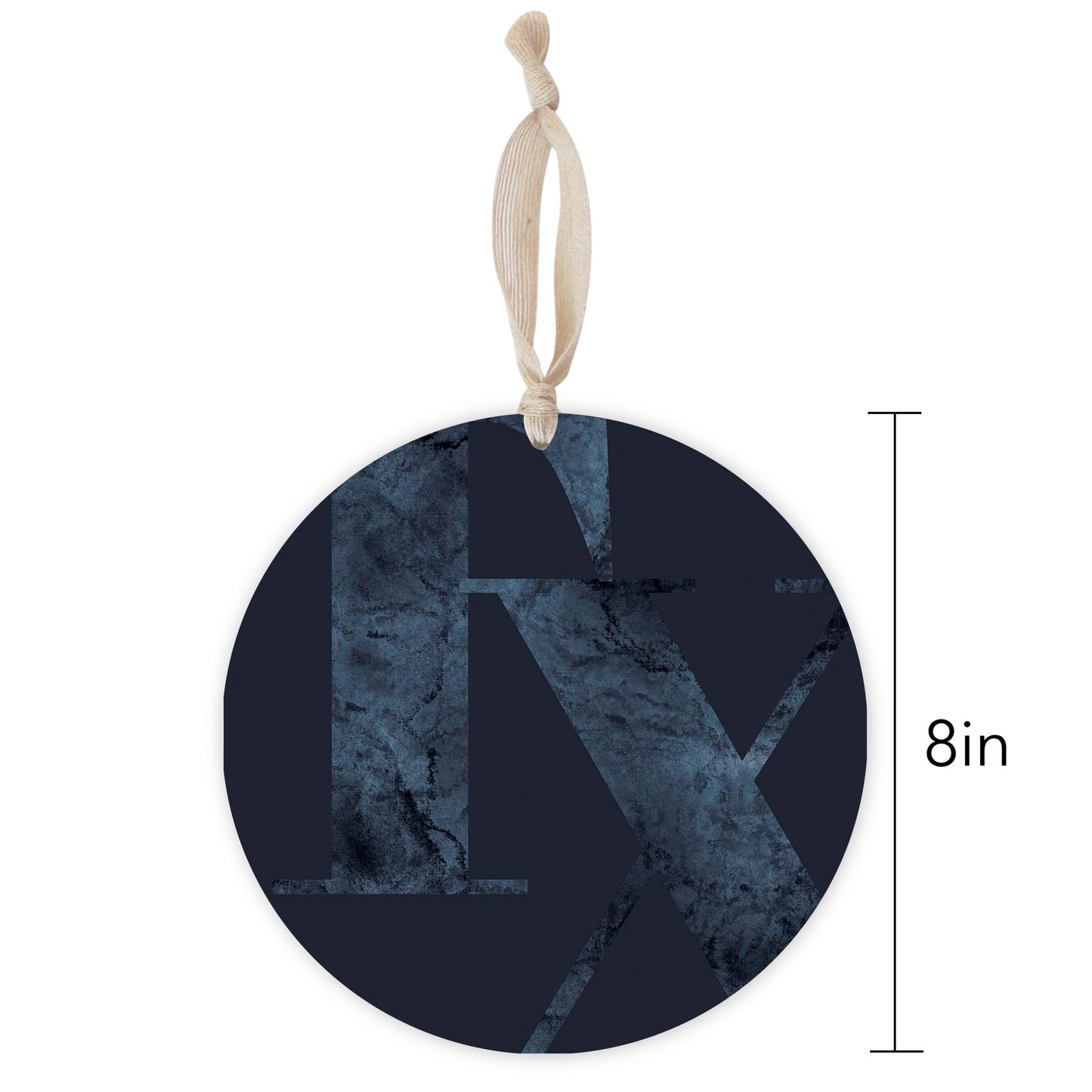 Modern Minimalist Texas Blue Tx | Wood Ornament | Eaches | Min 1