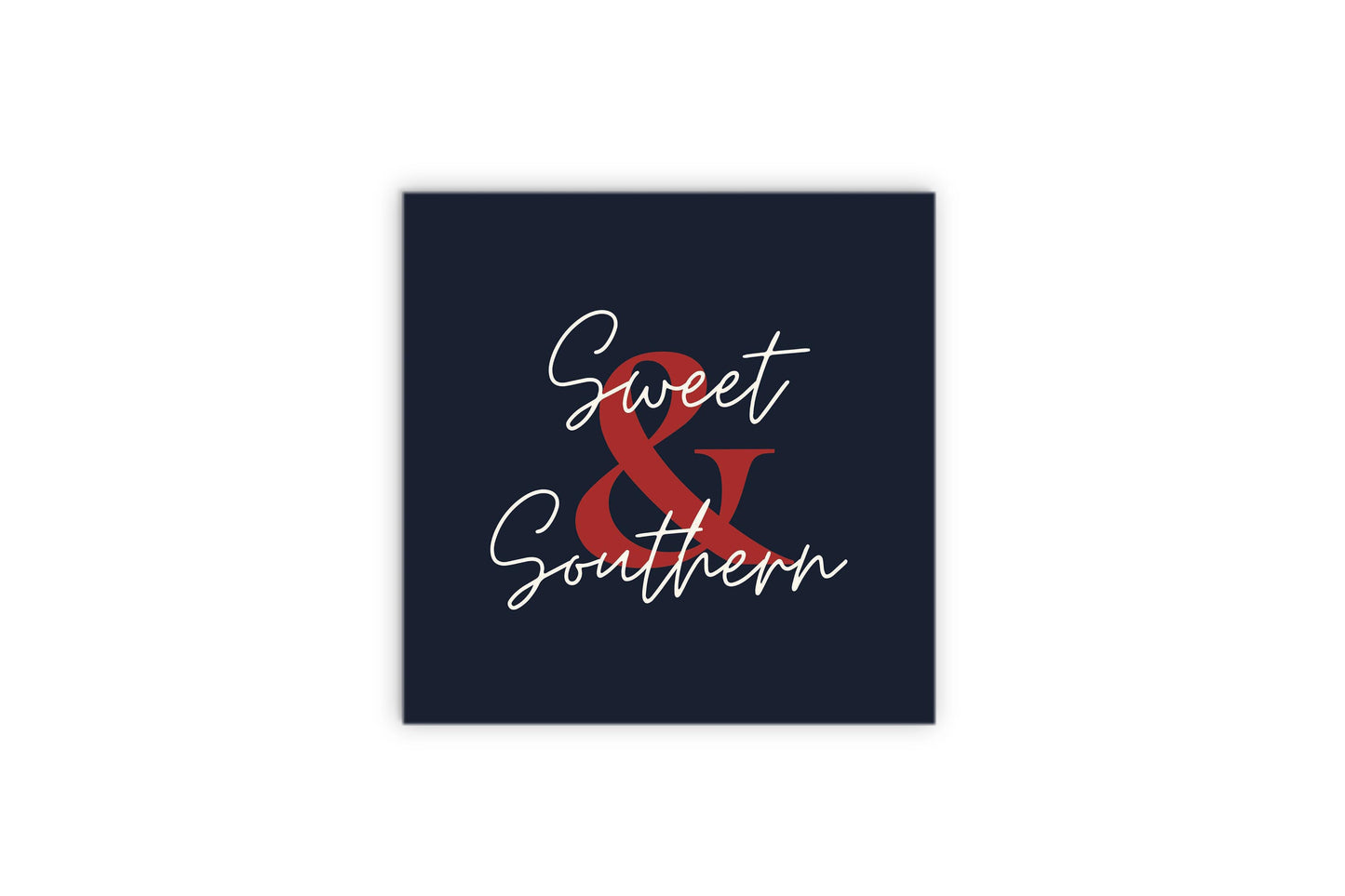 Modern Minimalist Texas Colors Sweet Southern | Wood Sign | Eaches | Min 2