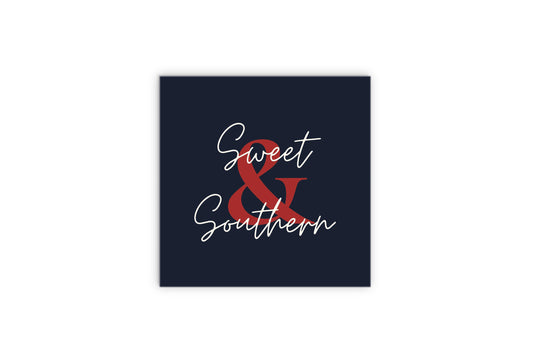 Modern Minimalist Texas Colors Sweet Southern | Wood Sign | Eaches | Min 2