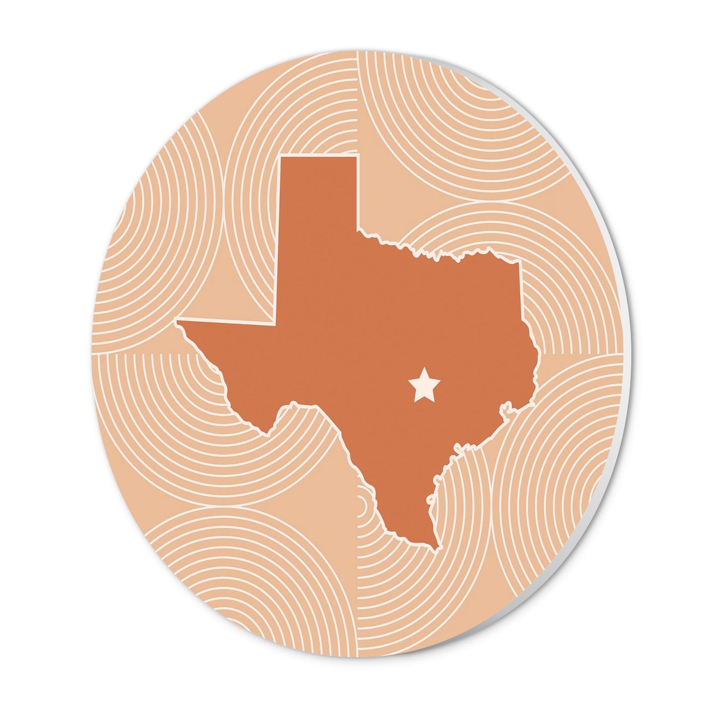 Modern Minimalist Texas Austin Star | Wood Sign | Eaches | Min 1