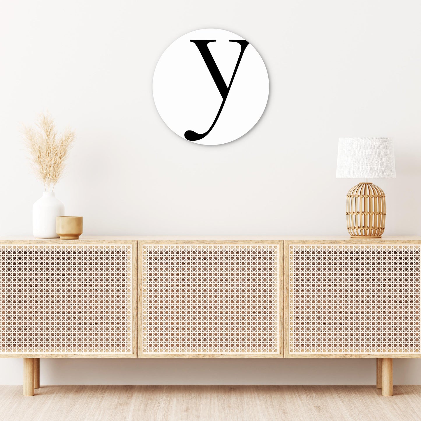 Minimalist Monogram Y| Wood Sign | Eaches | Min 1