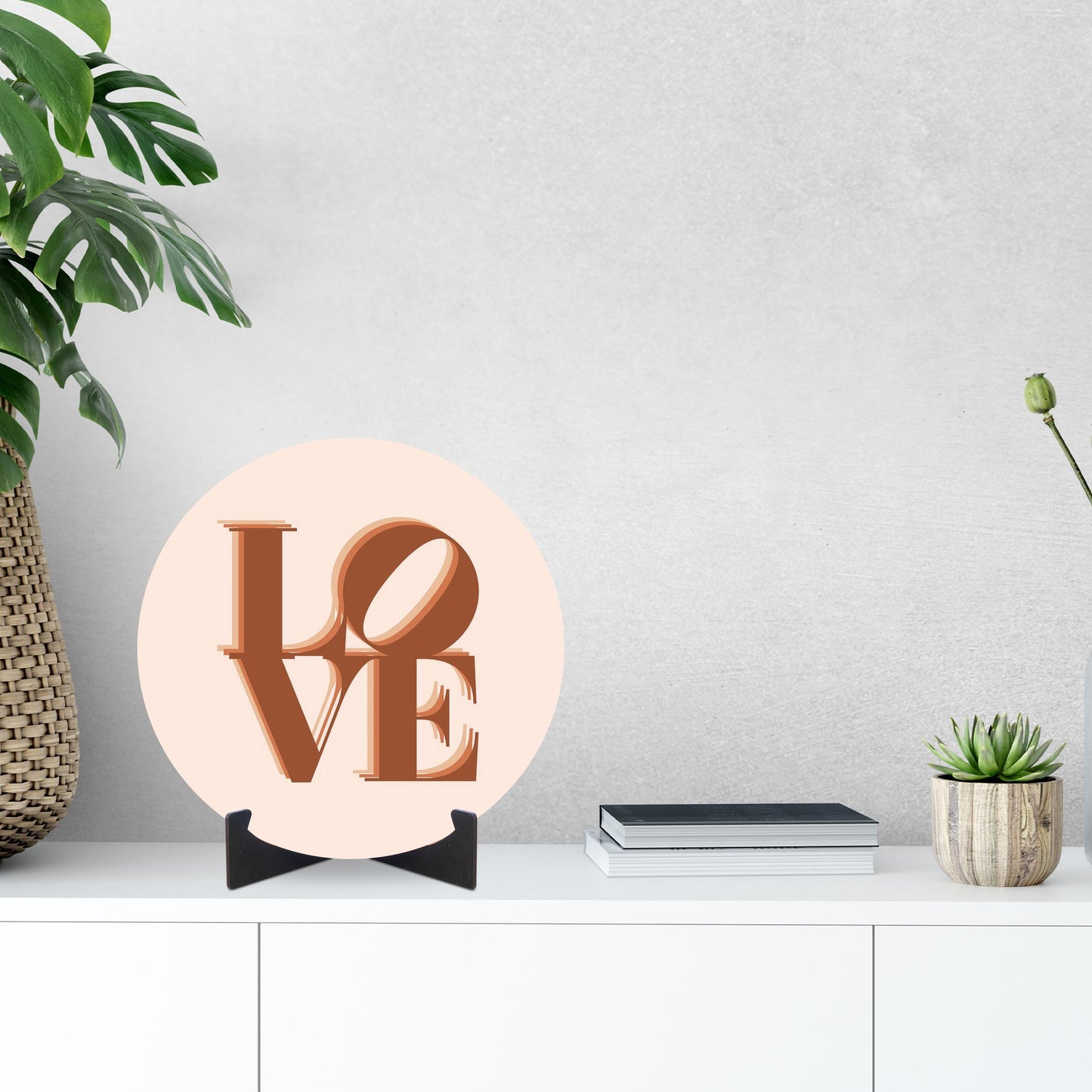 Modern Minimalist Pennsylvania Love Light | Wood Sign | Eaches | Min 1