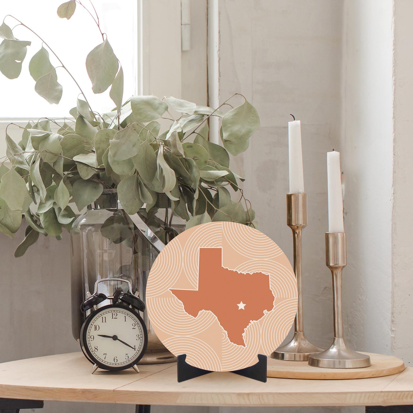 Modern Minimalist Texas Austin Star | Wood Sign | Eaches | Min 1