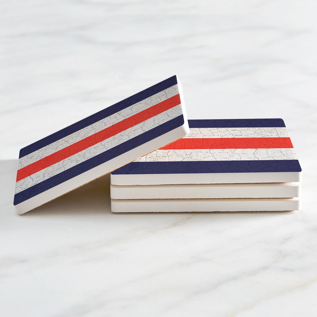 Nautical Flag Charlie | Absorbent Coasters | Set of 4 | Min 2