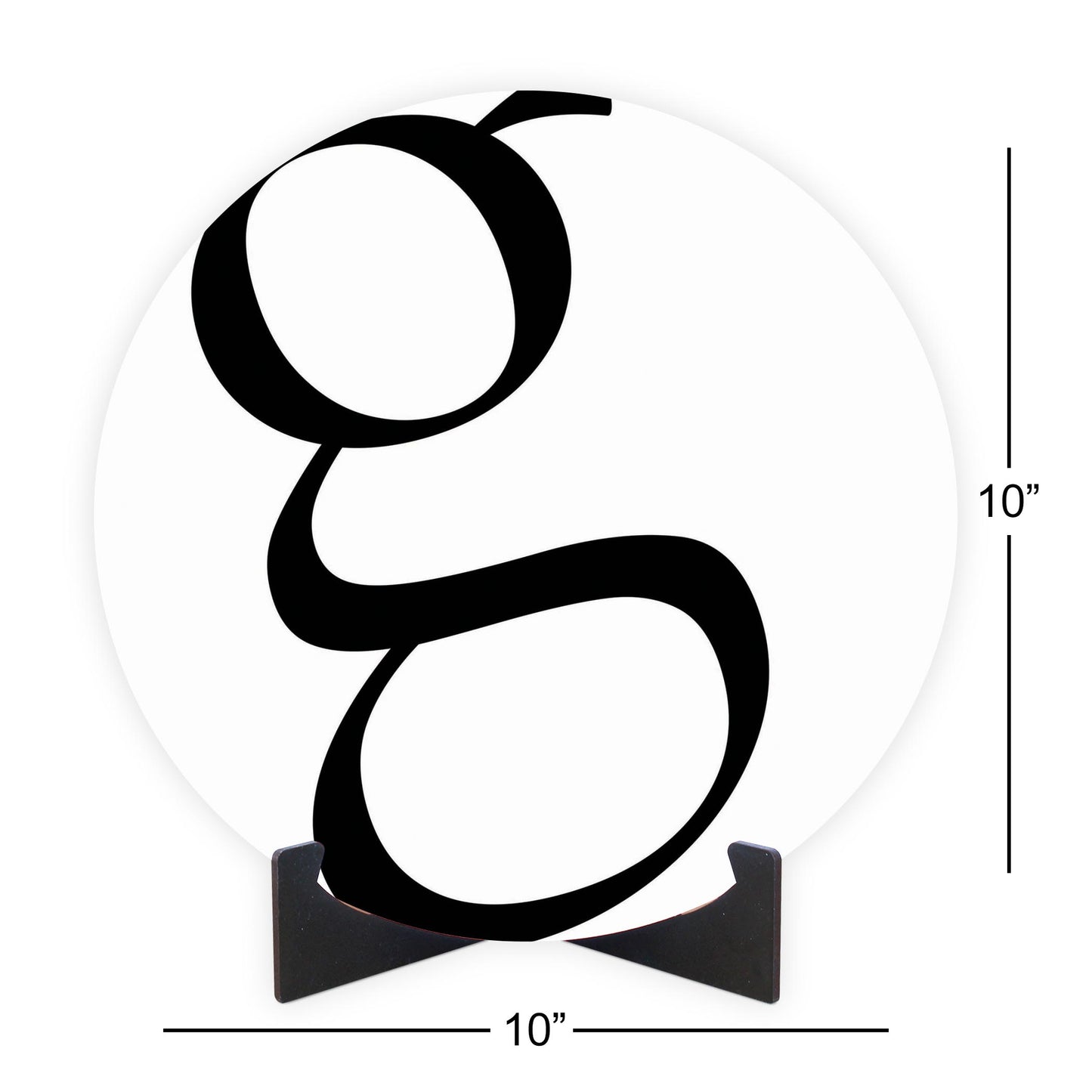 Minimalist Monogram G | Wood Sign | Eaches | Min 1