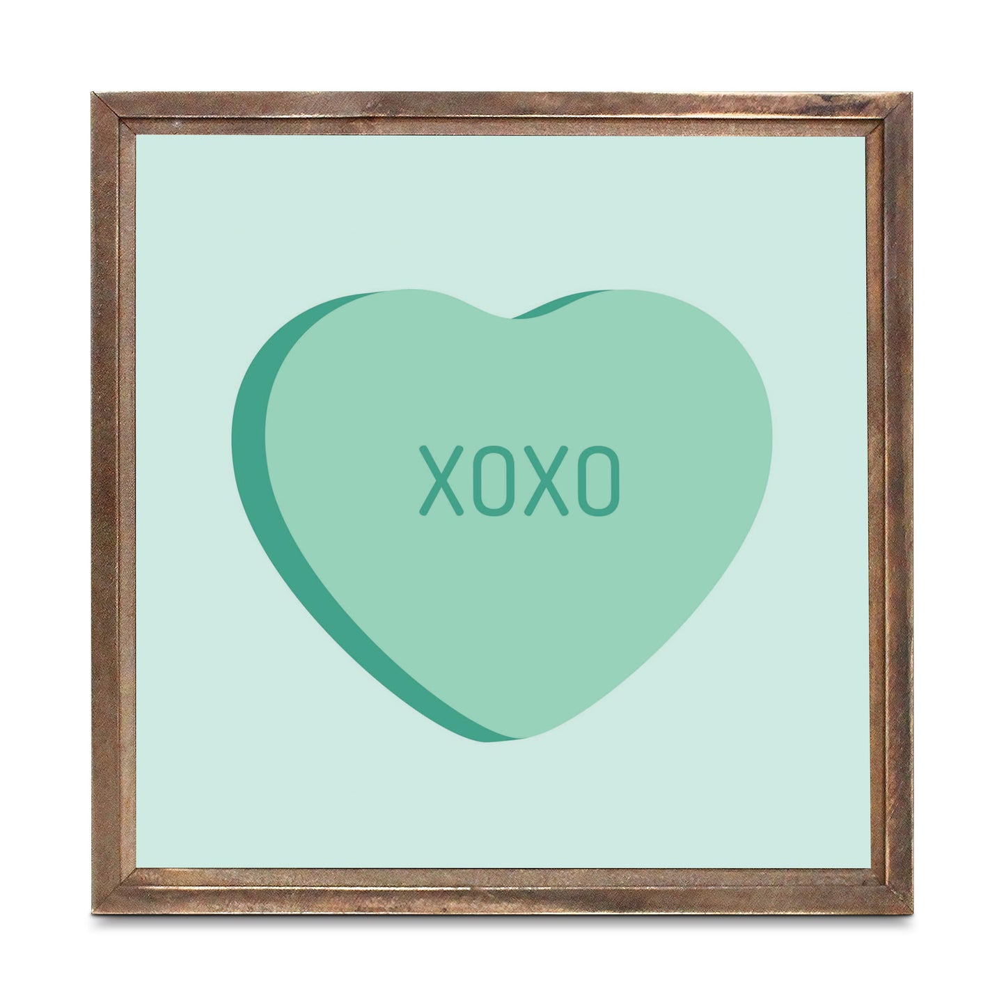 Message Hearts Xo | Wood Sign | Eaches | Min 1