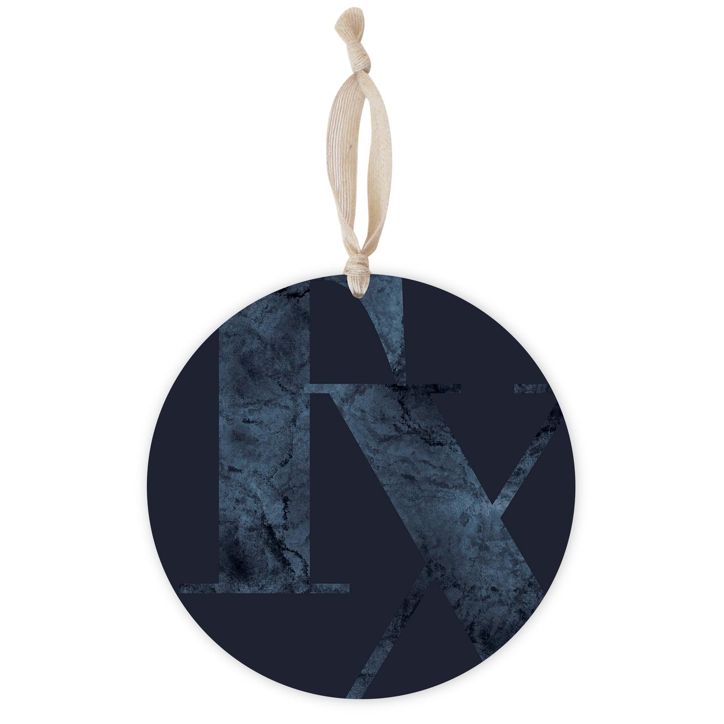 Modern Minimalist Texas Blue Tx | Wood Ornament | Eaches | Min 1