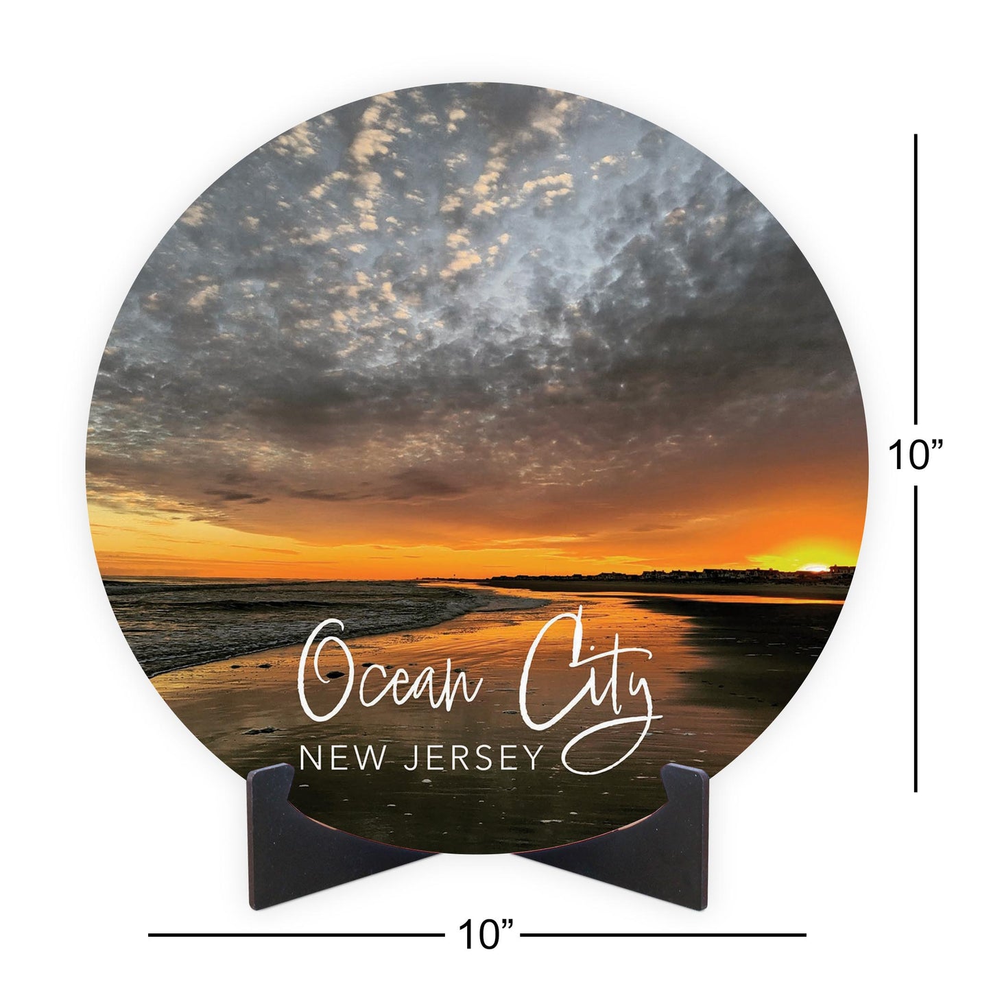 OCNJ Photo With Text | Wood Sign | Eaches | Min 1