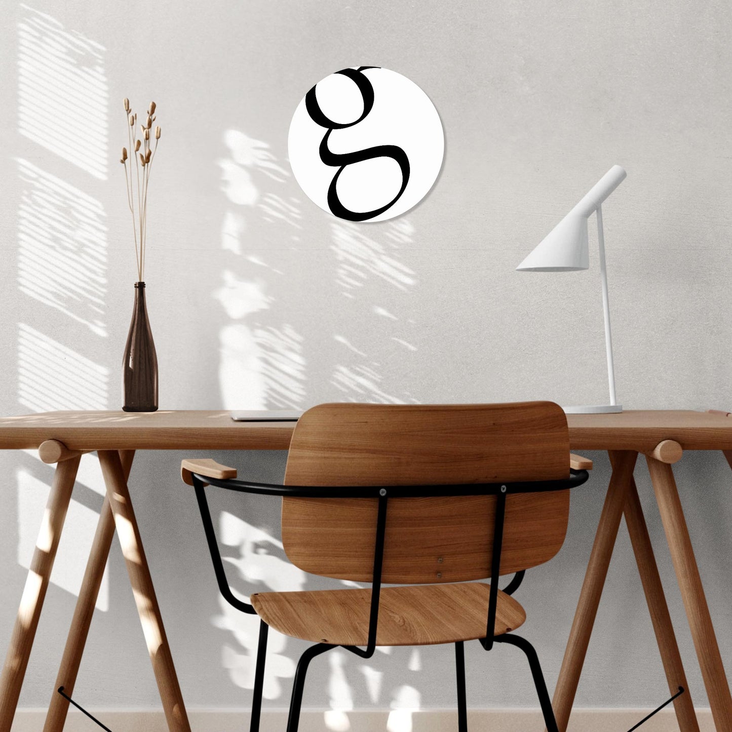 Minimalist Monogram G | Wood Sign | Eaches | Min 1