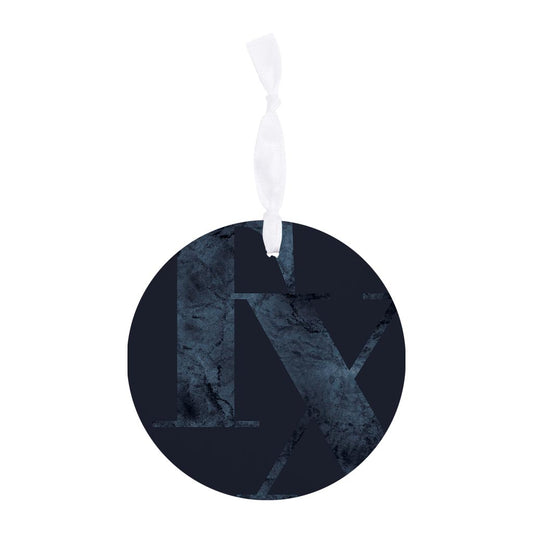 Modern Minimalist Texas Blue Tx | Wood Ornament | Eaches | Min 6