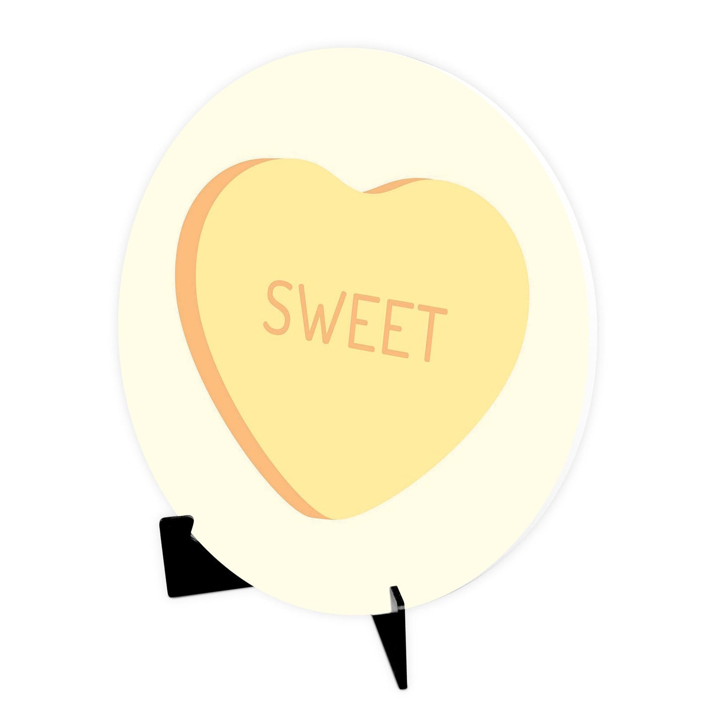 Message Hearts Sweet | Wood Sign | Eaches | Min 1