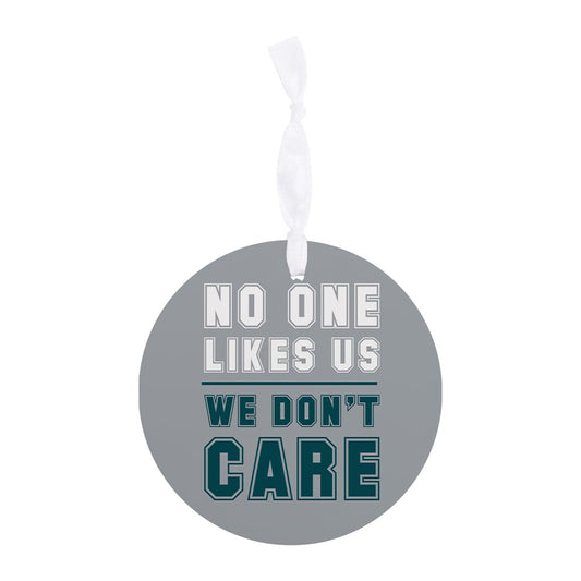 Modern Minimalist Pennsylvania We Dont Care | Wood Ornament | Eaches | Min 6