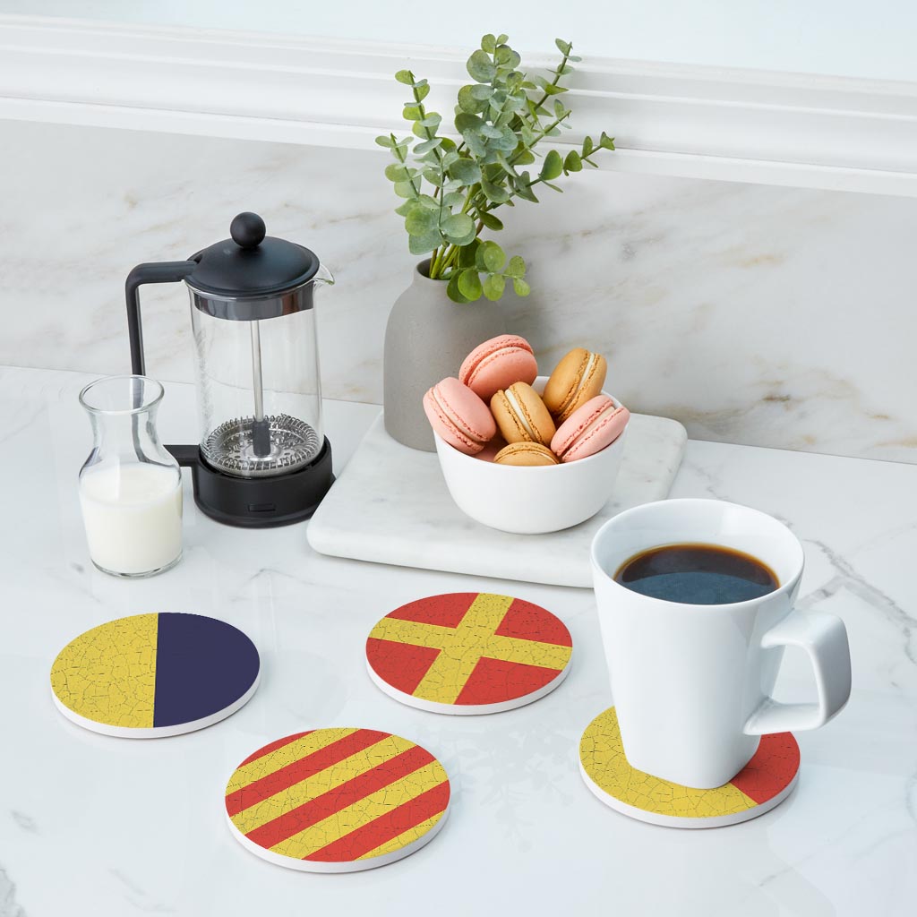 Nautical Flags | Absorbent Coasters | Set of 4 | Min 2