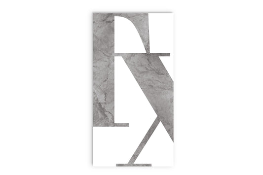 Modern White Texas Initials | Wood Sign | Eaches | Min 2