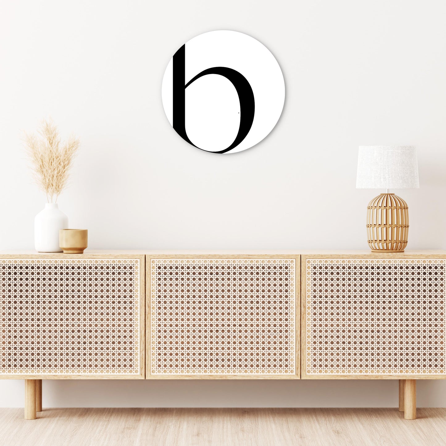 Minimal Monogram B | Wood Sign | Eaches | Min 1