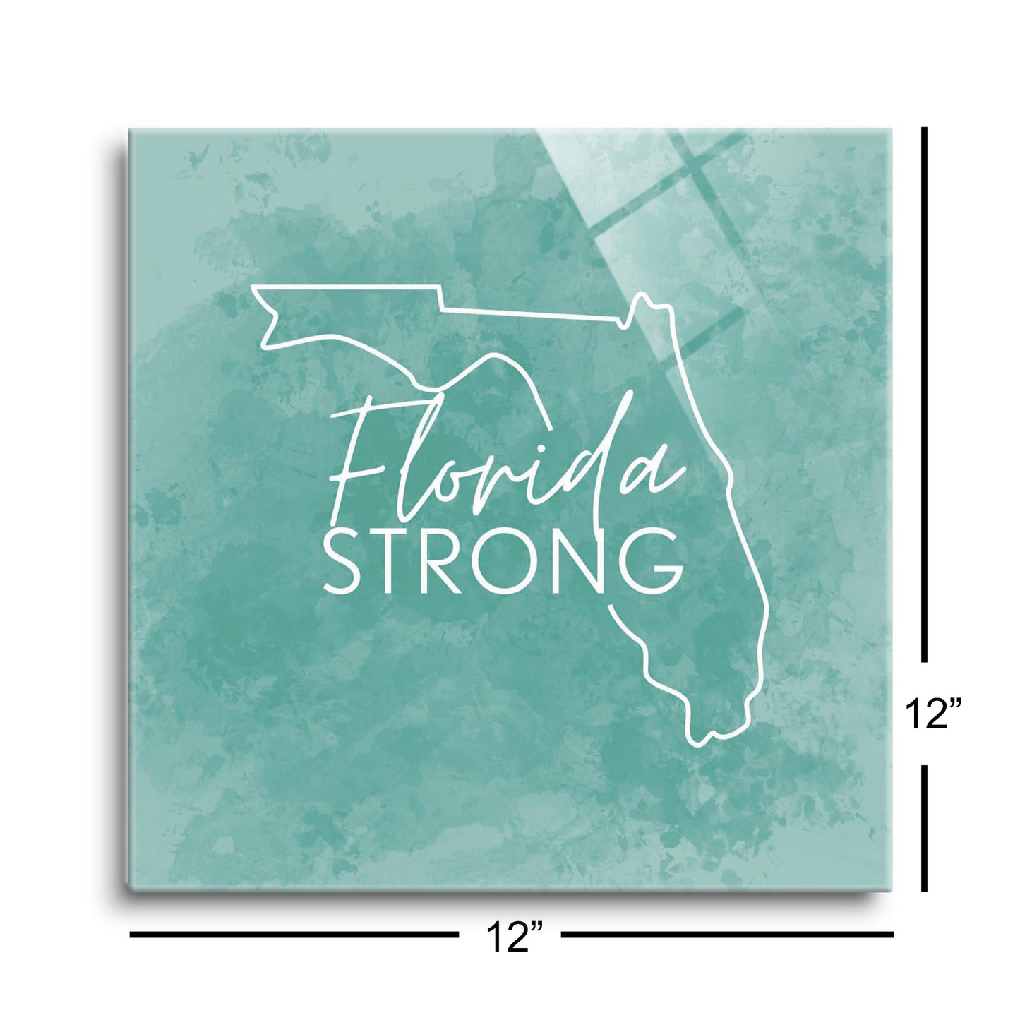 Florida Strong Blue | Hi-Def Glass Art | Eaches | Min 1