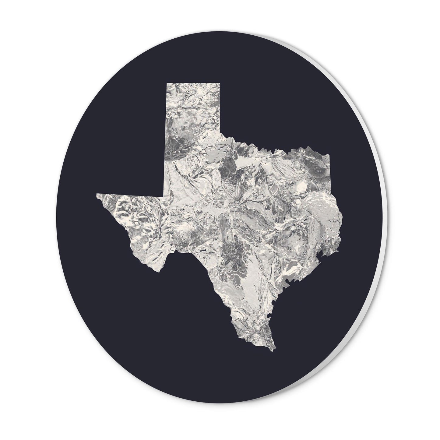 Modern Minimalist Texas Metal State Shape | Wood Sign | Eaches | Min 1