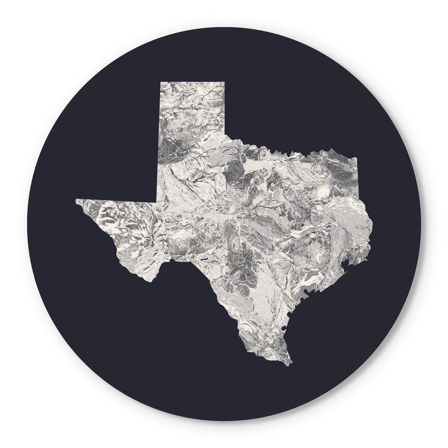 Modern Minimalist Texas Metal State Shape | Wood Sign | Eaches | Min 1