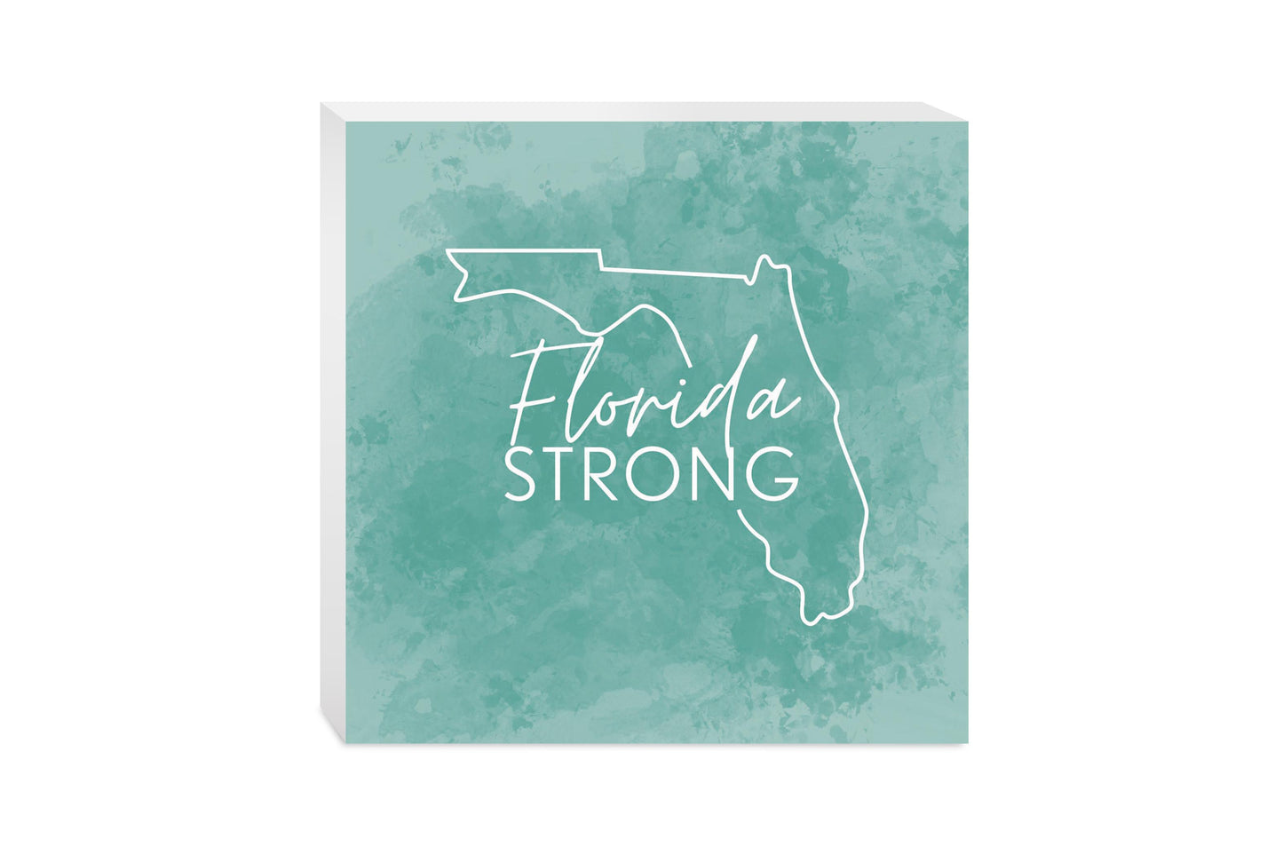 Florida Strong Blue | Wood Block | Eaches | Min 2