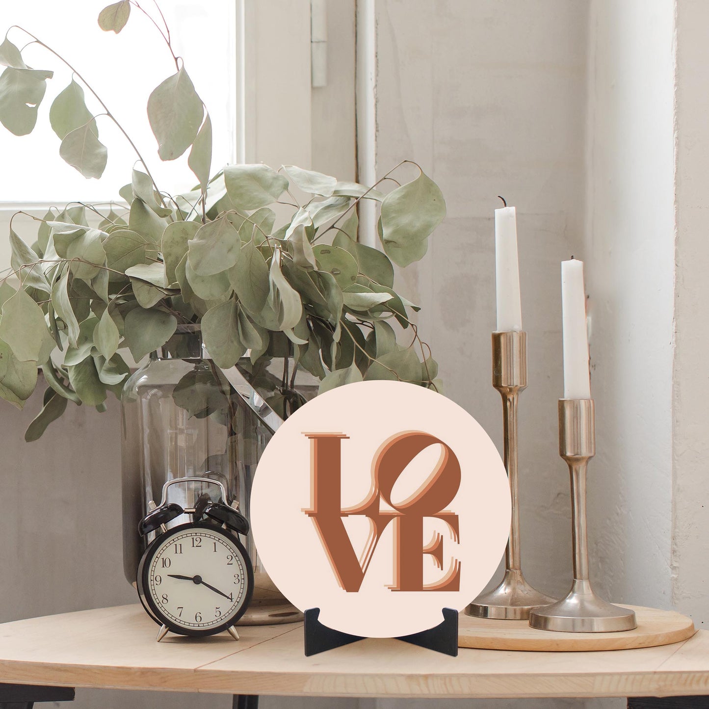 Modern Minimalist Pennsylvania Love Light | Wood Sign | Eaches | Min 1