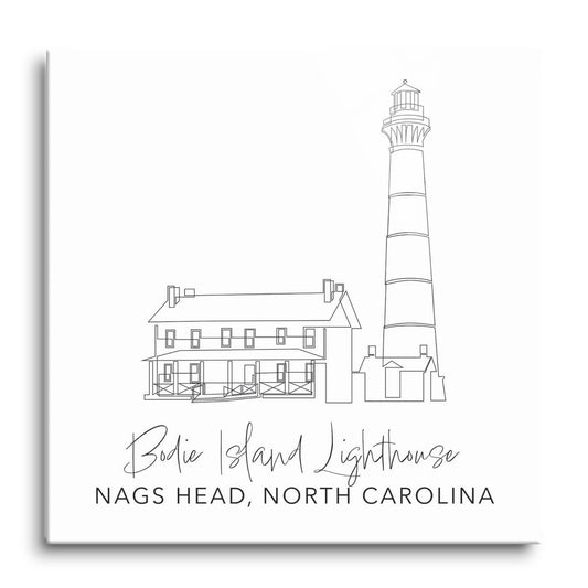 Bodie Island Lighthouse | Hi-Def Glass Art | Eaches | Min 1